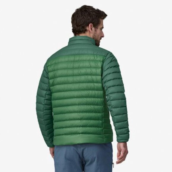 New $279 Patagonia Men's Down Sweater Puffer Jacket 84675 Gather Green Size L - Picture 3 of 16